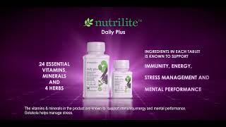 SWITCH TO THE PLUSLIFE WITH NUTRILITE DAILY PLUS [upl. by Egor]