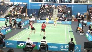 2011 Canada Open GP  XD QF  LiuLuo CHN vs NgGao CAN  G3 [upl. by Rama876]