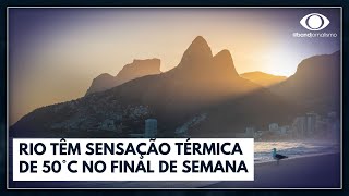 Rio de Janeiro tem recorde de calor no ano  Bora Brasil [upl. by Tfat]