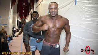 2019 IFBB NY PRO Mens Physique Backstage Video Pt 3 [upl. by Gollin756]