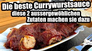 Die beste Currywurst Sauce selber machen  The BBQ BEAR [upl. by Trudnak413]