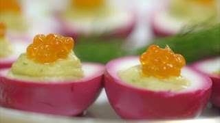 Devilled Eggs recipe  Mary Berrys Easter Feast Episode 1  BBC Two [upl. by Kcirddec870]