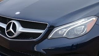 2014 MercedesBenz E350 4Matic Coupe Drive amp Review [upl. by Sisak207]