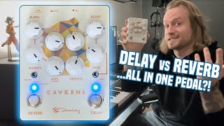 Keeley Caverns V2 Reverb  Delay [upl. by Ecniuq]