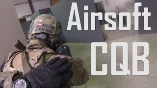 Airsoft CQB Gameplay Action [upl. by Idnod]