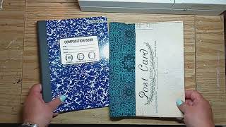 Composition Book Cover Tutorial [upl. by Hannus]