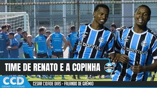 O time base do Grêmio para pegar o Caxias e decisão na Copinha [upl. by Wilkens]