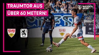 VfB Stuttgart II – TSV 1860 München Highlights mit LiveKommentar  3 Liga  MAGENTA SPORT [upl. by Mail]