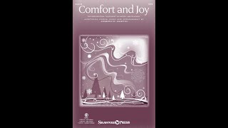 COMFORT AND JOY SATB Choir  Arranged by Joseph M Martin [upl. by Caro108]