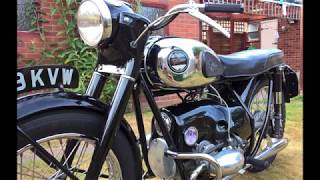 Velocette Valiant owned and restored by Ron my late father [upl. by Las]