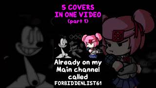 5 COVERS IN ONE VIDEO part 1 shorts [upl. by Leatrice]