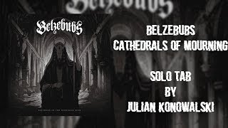 BelzebubsCathedrals Of Mourning solo tablature [upl. by Hgielsel]