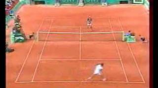 Bruguera Rafter French Open 1997 23 [upl. by Lilhak]