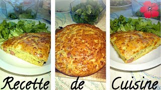 Recette de cake salé personnalisable  Le Cuisinier En Herbe [upl. by Garrott]