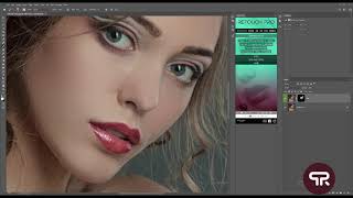 Retouch Pro Panel  Easy Skin Retouch Function  Photoshop Panel [upl. by Nikos]