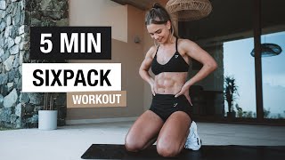 5 MIN INTENSE AB WORKOUT [upl. by Cynarra]