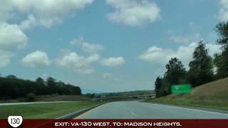 US29 Bypass East of Lynchburg VA [upl. by Tadio269]