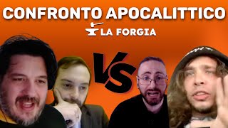 CONFRONTO APOCALITTICO DELLIMELLOW e LUCAMATTEO vs WANNABEBUDDHA e RICCARDO FINE [upl. by Kcirttap]