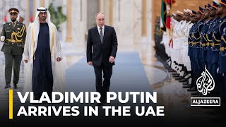 Gaza on the agenda as Russian President Vladimir Putin heads to UAE Saudi Arabia [upl. by Yrelle]