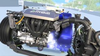 Animation explaining how the Ford CMax Energi plugin hybrid works [upl. by Sigfrid759]