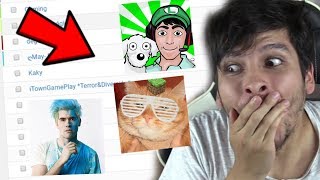 ÉSTOS YOUTUBERS VEN MIS VIDEOS EN SECRETO  DeGoBooM [upl. by Winer]