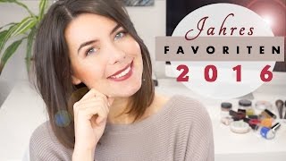 JAHRESFAVORITEN 2016 Beauty Drogerie Naturkosmetik JucePauline [upl. by Loydie]