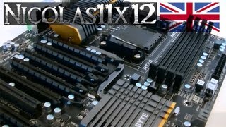 GIGABYTE GA990FXAUD7 Motherboard Review [upl. by Akiem]