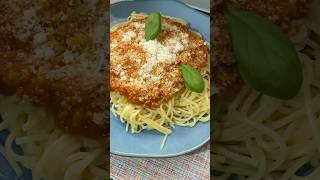 Spaghetti With Meat Sauce Recipe 😋 [upl. by Armillda708]