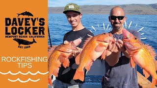 Rockfish Fishing Tips  Tackle Gear and What To Expect For 2023 Rockfishing in Newport Beach CA [upl. by Alyak622]