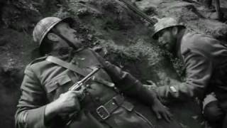 Kubrick  Paths of Glory  trenche warfare scene [upl. by Dennet]