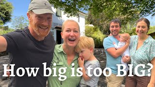 Building a HUGE outdoor CINEMA with TravelBeans on our Portugal Homestead renovation [upl. by Buttaro]