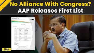 Haryana Election AAP Releases First List Of 20 Candidates Amid SeatSharing Talks With Congress [upl. by Orvan]