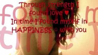 Alexis Jordan Happiness Wlyrics [upl. by Lambart]