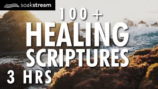 Gods Promises  100 Healing Scriptures With Soaking Music  Christian Meditation [upl. by Aissela]