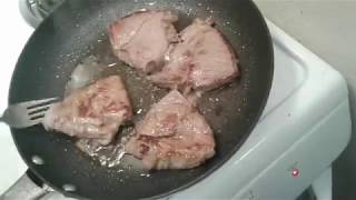 Cooking Sirloin Steak with Sal Hennig Part 1 Episode 3 [upl. by Jacinda]