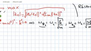 Exercice 2 partie 2  Oscillation forcée [upl. by Juliane]