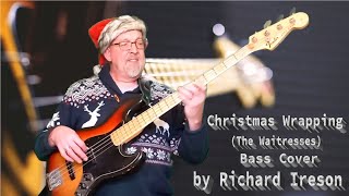 Christmas Wrapping The Waitresses  Bass Cover by Richard Ireson [upl. by Storz]