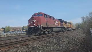 UP 6276 CP 137  8015W at Erindale  April 21 2023 [upl. by Ais]