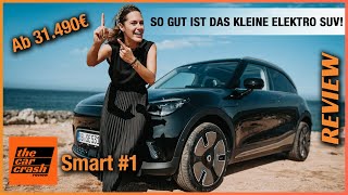 Smart 1 im Test 2022 Wir fahren das neue ElektroSUV ab 31490€ Fahrbericht  Review  Preis One [upl. by Yleme445]