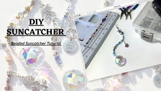 How To Make Beautiful Beaded Sun Catchers ✨🌟✨ EverythingAJ’s [upl. by Courtney]