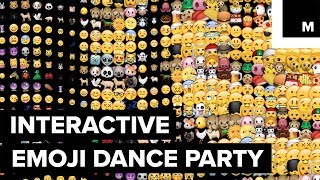 This Interactive Emoji Dance Party Is About As internet As It Gets [upl. by Wynny457]