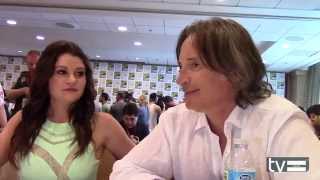 Emilie de Ravin amp Robert Carlyle Interview  Once Upon a Time Season 4 [upl. by Hamann]