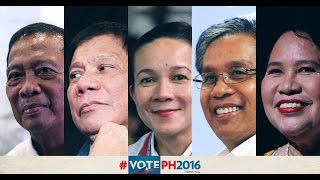 FULL VIDEO First Presidential Debate of 2016 elections in Cagayan de Oro City [upl. by Aaronson177]