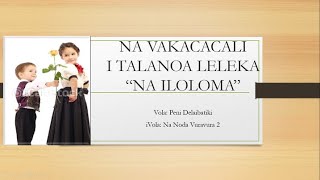 YEAR 12 VOSA VAKAVITI  I TALANOA LELEKA  NA ILOLOMA [upl. by Nerrak]