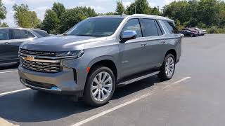 2021 Chevrolet Tahoe Premier Satin Steel Metallic [upl. by Ania]