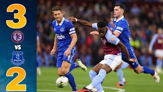 Aston Villa vs Everton 32 20242025 highlights [upl. by Eidua]