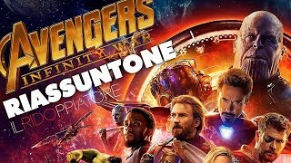 Il RIASSUNTONE infinito di AVENGERS INFINITY WAR IlRidoppiatore [upl. by Melar889]