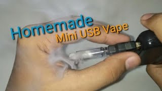 DIY mini USB Vape no battery needed [upl. by Alejandro]