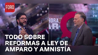 ¿Eran necesarias las reformas a las leyes de amparo y amnistía en México  Es la Hora de Opinar [upl. by Wright]