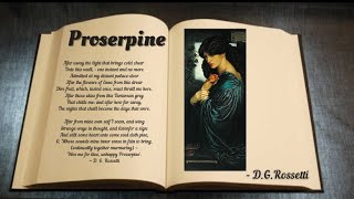 Proserpine Sonnet by DGRossetti Malayalam analysis [upl. by Kalindi241]